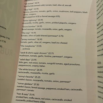 Jon & Vinny's - Menu - Italian Near Me - Miami, Florida