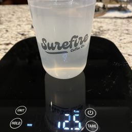 Iced coffee is supposed to be 16 ounces and it's only 12 ounces and even less with all the ice Iced coffee is supposed to be 16 ounces and it's only 12 ounces and even less with all the ice