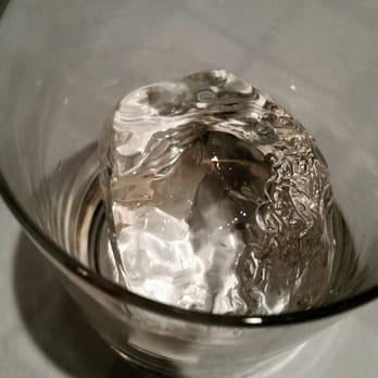 LUXBAR - Hand chiseled ice cube. - Bars Near Me - Chicago, Illinois