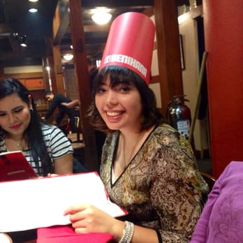 Benihana - Birthday girl stealing the paper chef hat! - Sushi Bars Near Me - Houston, Texas