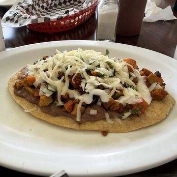 Ponchos Tacos - Hurache de pollo - Mexican Near Me - Fullerton, California
