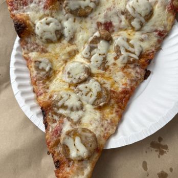 Vinnie Van Go-Go's - Italian sausage slice - Pizza Near Me - Savannah, Georgia Vinnie Van Go-Go's - Italian sausage slice - Pizza Near Me - Savannah, Georgia