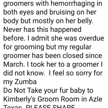 Kimberly's Groom Room - Pet Groomers Near Me - Azle, Texas Kimberly's Groom Room - Pet Groomers Near Me - Azle, Texas