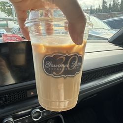 Gourmet Latte - Vanilla iced latte with soy