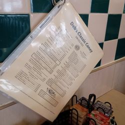 Deb's Classic Coney - Menu at table