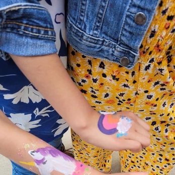 Reality Entertainment - These little ones chose to have arms and hands painted, super cute! - Party & Event Planning Near Me Reality Entertainment - These little ones chose to have arms and hands painted, super cute! - Party & Event Planning Near Me