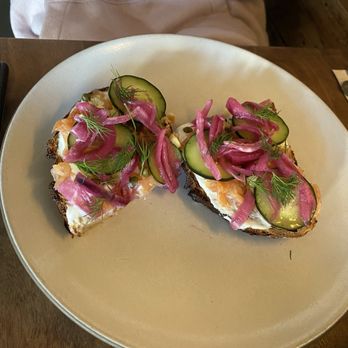 Outerlands - salmon toast - New American Near Me - San Francisco, California Outerlands - salmon toast - New American Near Me - San Francisco, California