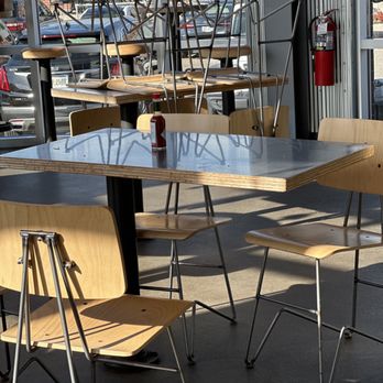 Chipotle Mexican Grill - empty tables and chairs - Mexican Near Me - Hudson, Ohio