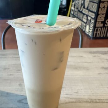 Domoishi - Coffee Milk Tea with Honey Boba - Poke Near Me - Suffolk, Virginia