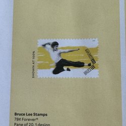 US Post Office - The Bruce Lee stamp debuts in February 2026