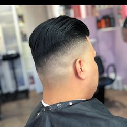 Men's cut skin fade