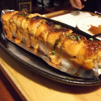 Osaka Sushi Japanese Restaurant - Hawaiian Volcano Roll (fire went out though) - Japanese Near Me - Toronto, Ontario Osaka Sushi Japanese Restaurant - Hawaiian Volcano Roll (fire went out though) - Japanese Near Me - Toronto, Ontario