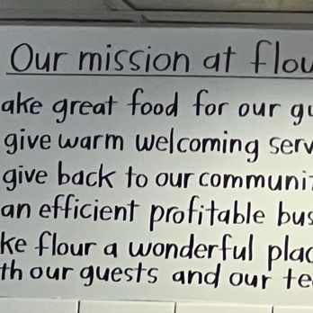 Flour Bakery + Café - Their mission statement - Coffee & Tea Near Me - Boston, Massachusetts Flour Bakery + Café - Their mission statement - Coffee & Tea Near Me - Boston, Massachusetts