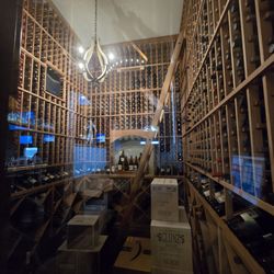 Their wine room