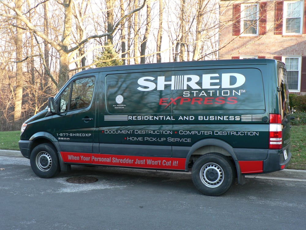 SHRED STATION EXPRESS OF MARYLAND 10 Reviews SIlver Spring
