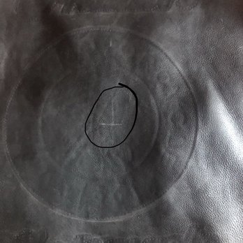 Ling's Tailoring & Alterations - This is her marking center with soap , just removed crooked patches .. and look what I see .. not even close you POS - Sewing & Alterations Near Me - Fairfield, California