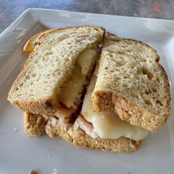 The Corner Social - Hunimooner sandwich on GF bread - Cafes Near Me - South Lyon, Michigan The Corner Social - Hunimooner sandwich on GF bread - Cafes Near Me - South Lyon, Michigan
