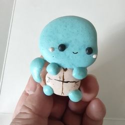 Maka Paka - Squirtle Macaron - Salted Caramel / IG @mwy.eats