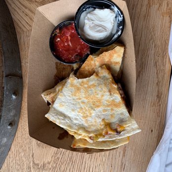 Mestēzō Grill - Bean and hatch chili quesadilla. - Latin American Near Me - Norwalk, Connecticut