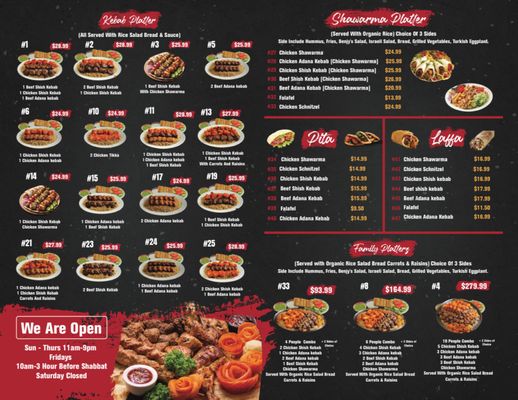 Menu photo 4 Benjy’s Glatt Kosher Shawarma & Kebabs Plainview, NY Menu photo 4 Benjy’s Glatt Kosher Shawarma & Kebabs Plainview, NY