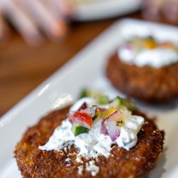 Jack's Restaurant & Bar - Zucchini Cakes ($14)