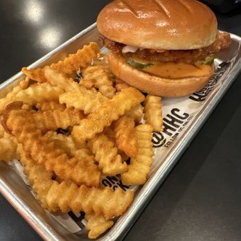 Houston TX Hot Chicken - Chicken sandwich with honey mustard. - Chicken Shop Near Me - Lehi, Utah Houston TX Hot Chicken - Chicken sandwich with honey mustard. - Chicken Shop Near Me - Lehi, Utah