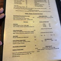 Menu 2026