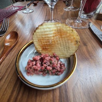 Bellerose - Complimentary Beef tartar tartar amuse bouche. - Wine Bars Near Me - Charleston, South Carolina