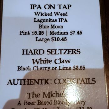 Tequila Comida & Cantina - Drink menu 12/1/20 - Mexican Near Me - Wilmington, North Carolina Tequila Comida & Cantina - Drink menu 12/1/20 - Mexican Near Me - Wilmington, North Carolina