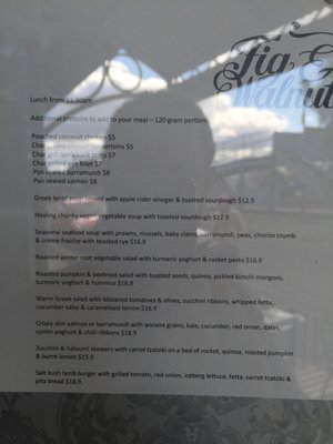 Menu photo 7 Fig & Walnut Seddon, VIC Menu photo 7 Fig & Walnut Seddon, VIC