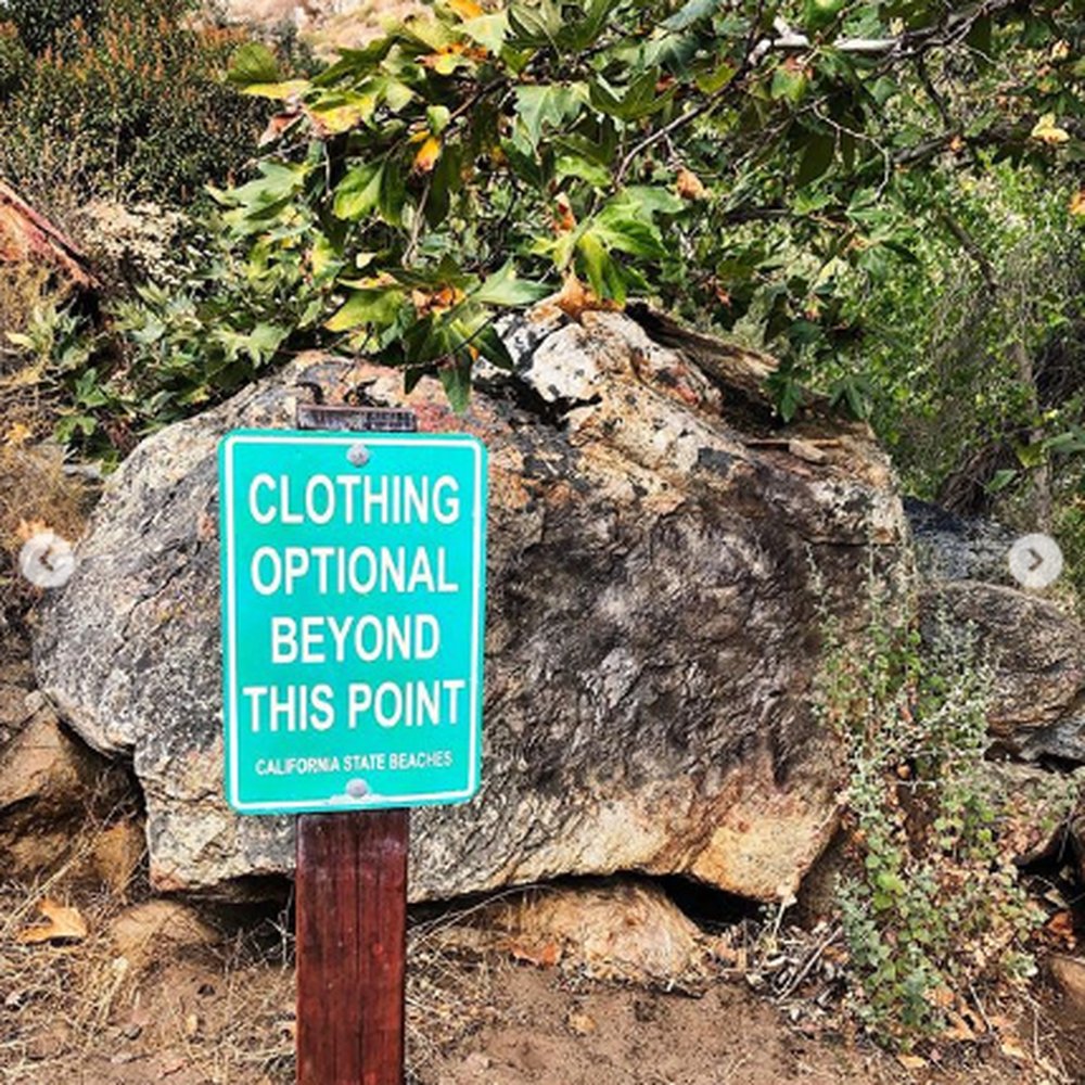 Cedar Creek Falls - The sign just before you reach the waterfall - Hiking Near Me - Ramona, California Cedar Creek Falls - The sign just before you reach the waterfall - Hiking Near Me - Ramona, California