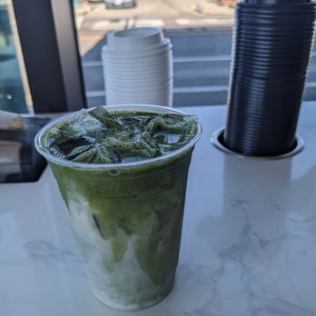Coffee Cultures Alameda - Lavender matcha - Coffee & Tea Near Me - Alameda, California
