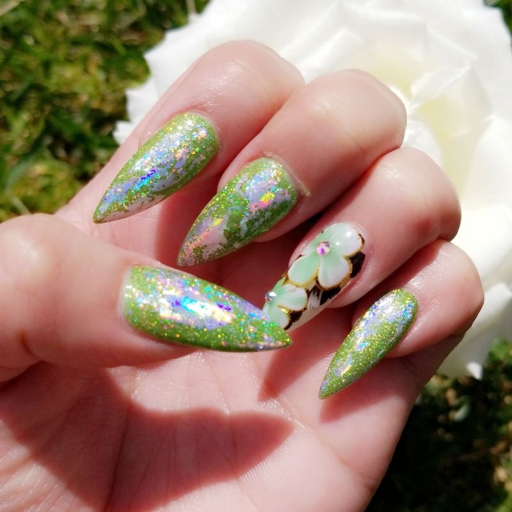 We Nails - My current nails for April yassss those Spring Nails - Waxing Near Me - Northridge, California We Nails - My current nails for April yassss those Spring Nails - Waxing Near Me - Northridge, California