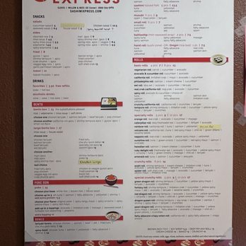 Sashimi Express - Sushi Bars Near Me - Clovis, California Sashimi Express - Sushi Bars Near Me - Clovis, California