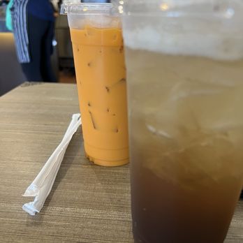 Saigon Bistrot - Salted plum soda and Thai iced tea - Vietnamese Near Me - Garden Grove, California
