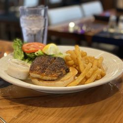 The Islander Grill and Tiki Bar - Blackened Mahi Sandwich- favorite!