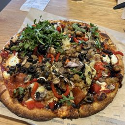 I save the arugula for last