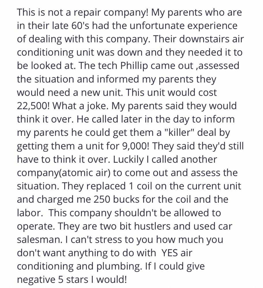 Slide of Yes Air Conditioning & Plumbing