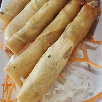 Lotus Kitchen  - Shrimp blankets,  I think it's called... so yummy!! - Laotian Near Me - Mansfield, Texas
