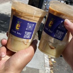 Banana latte w/ oat milk Banana latte w/ oat milk