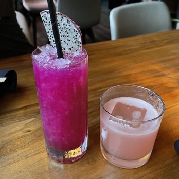 TenTen - Ume dragonfruit and mezcal watermelon - Japanese Near Me - Austin, Texas TenTen - Ume dragonfruit and mezcal watermelon - Japanese Near Me - Austin, Texas