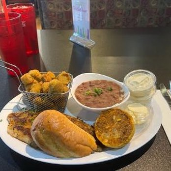 Brielle's 2 Geaux - Blackened Catfish, Fried Okra, Red Beans & Rice - Cajun/Creole Near Me - Del City, Oklahoma