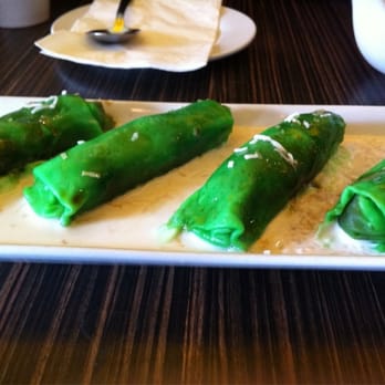 Banana Leaf - Coconut crepes - Malaysian Near Me - Vancouver, British Columbia