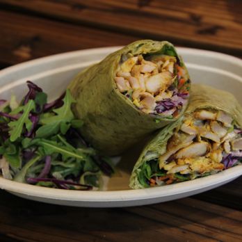 Mr cone shawarma - Spinach Roll Shawarma - Food Delivery Services Near Me - Jersey City, New Jersey