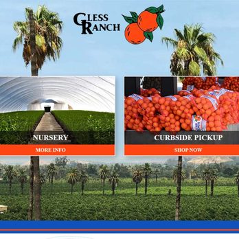 ACU Web - Gless Ranch homepage. - Web Design Near Me - Riverside, California