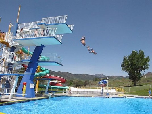 Lava Hot Springs Olympic Swimming Complex by null