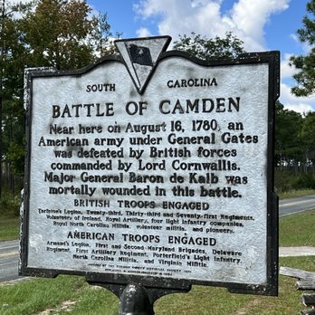Camden Battlefield & Longleaf Pine Preserve - Landmarks & Historical Buildings Near Me - Camden, South Carolina Camden Battlefield & Longleaf Pine Preserve - Landmarks & Historical Buildings Near Me - Camden, South Carolina