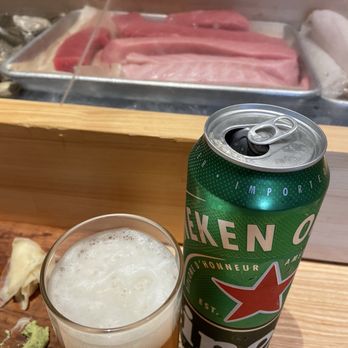 Sushi Que - 7/12/25 BYOB Big Heineken + extra for Yurika n Que - Sushi Bars Near Me - Honolulu, Hawaii
