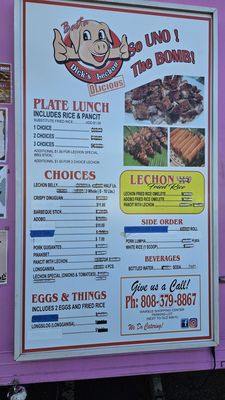 Menu photo 7 Dick's Lechon Waipahu, HI