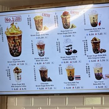 Xing Fu Tang - Menu 3/3 - Bubble Tea Near Me - Milpitas, California